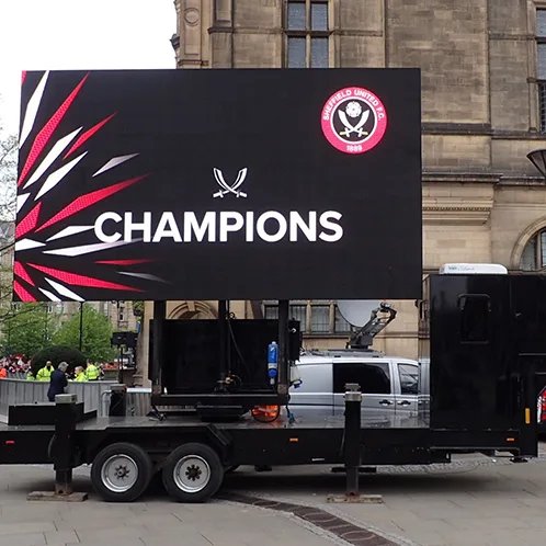 Mobile Truck LED Display